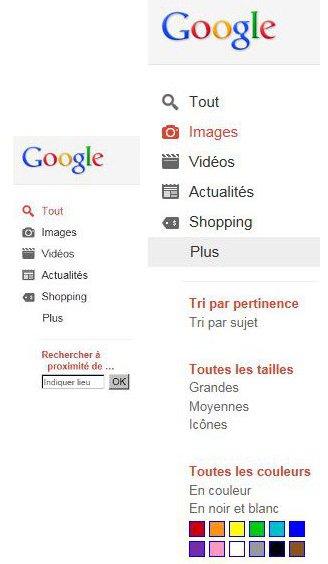 Nouveau Design Google