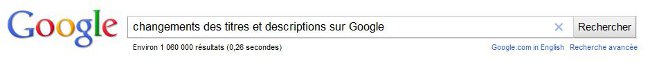 Titres et descriptions dans Google Search