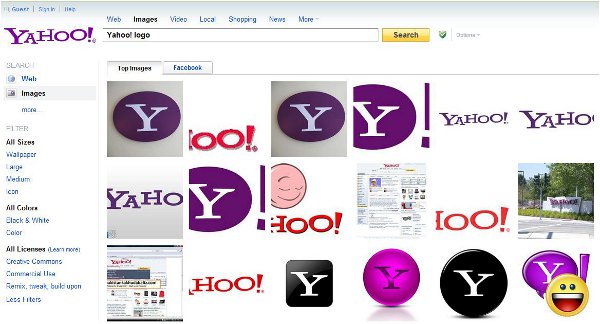 Interface Yahoo Image