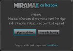 Miramax application Facebook