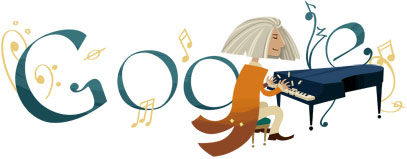 Franz Liszt Doodle Google