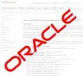 Oracle Critical Update