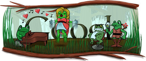 Gioachino Rossini Doodle Google