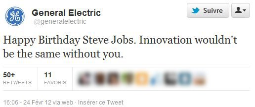 Steve Jobs Anniversaire