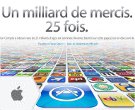 25 milliards App Store Apple
